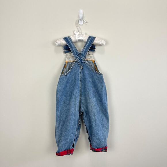 Vintage Hopscotch Blue Jean Overalls 12 Months - Picture 7 of 9